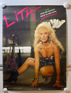 Lita Ford - 18” x 24” - Promotional Poster