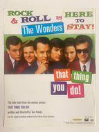 Wonders - 8 1/2” x 11” Trade Ad