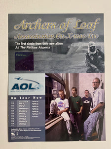 Archers Of Loaf - 8 1/2” x 11” Trade Ad