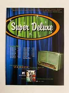 Super Deluxe - 8 1/2” x 11” Trade Ad #1