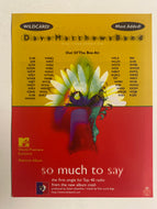 Dave Matthews Band - 8 1/2” x 11” Trade Ad #2