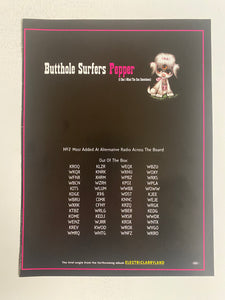 Butthole Surfers - 8 1/2” x 11” Trade Ad #2