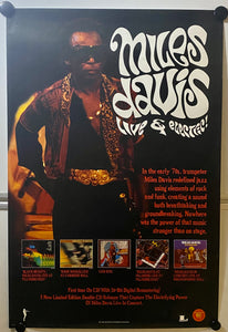 Miles Davis - 24” x 36” Promotional Poster