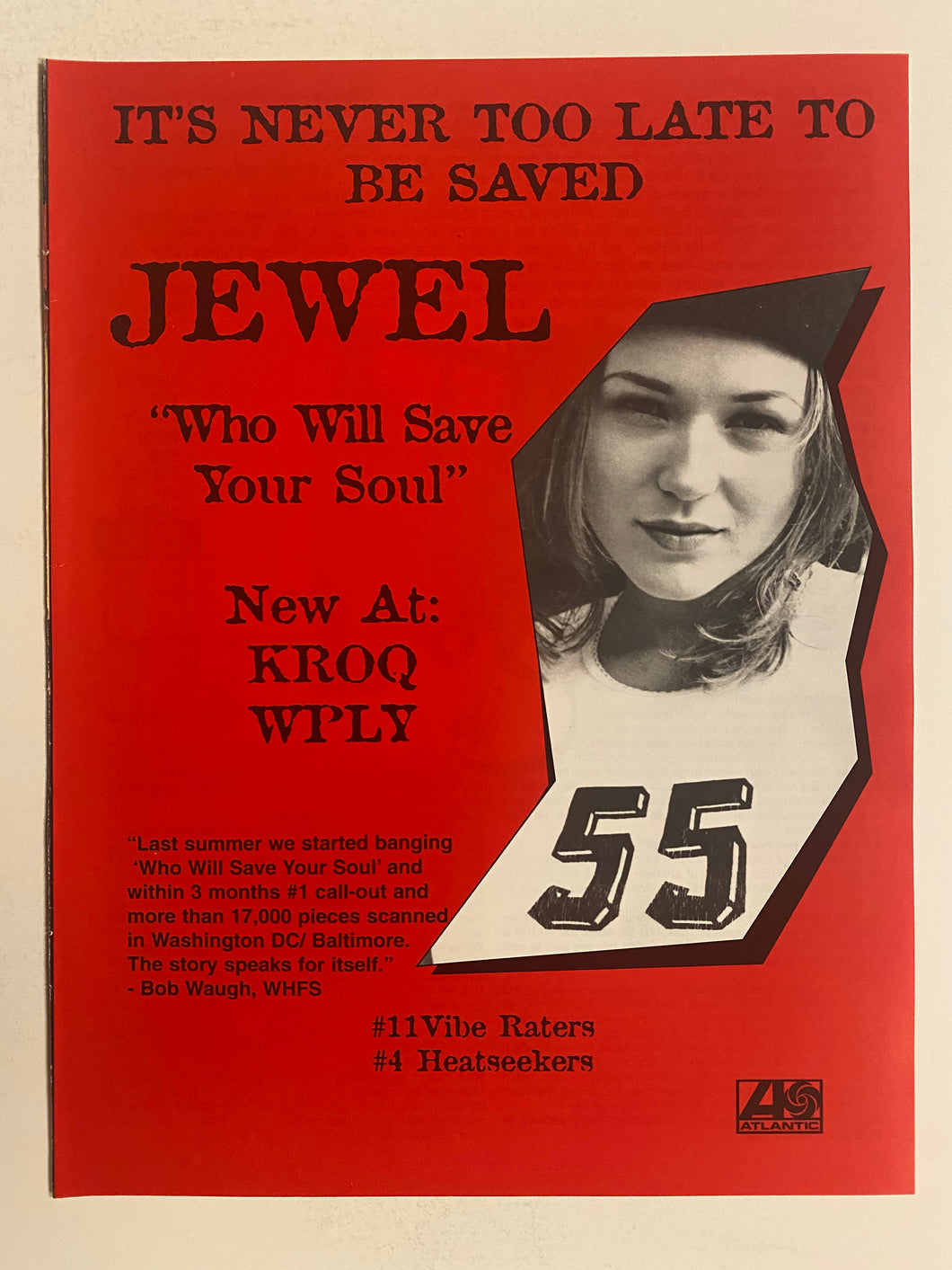 Jewel - 8 1/2” x 11” Trade Ad #5