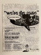 Matthew Sweet - 8 1/2” x 11” Trade Ad #1