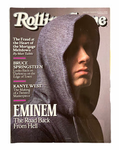 Eminem, Kanye West, Bruce Springsteen - Rolling Stone Magazine