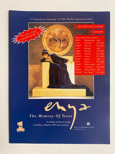 Enya - 8 1/2” x 11” Trade Ad #2