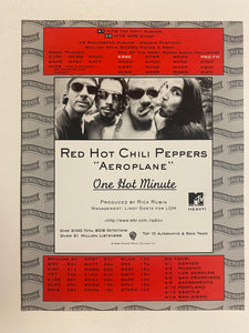 Red Hot Chili Peppers - 8 1/2” x 11” Trade Ad #1