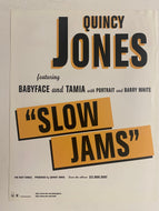 Quincy Jones - 8 1/2” x 11” Trade Ad