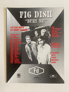 Fig Dish - 8 1/2” x 11” Trade Ad