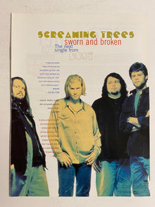 Screaming Trees - 8 1/2” x 11” Trade Ad #2