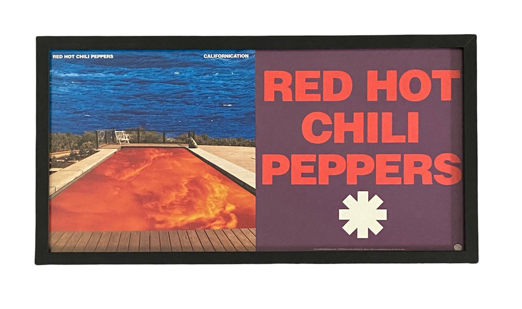 Red Hot Chili Peppers - Framed 12” x 24” Set Of 2 Promotional Flats