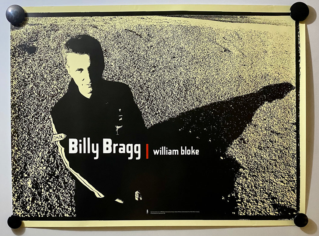 Billy Bragg - 18” x 24” Promotional Poster