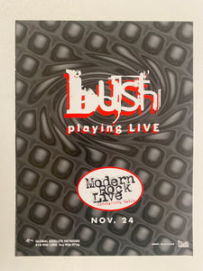 Bush - 8 1/2” x 11” Trade Ad #2