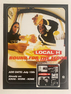 Local H - 8 1/2” x 11” Trade Ad #1