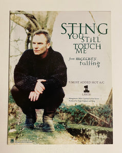 Sting - 8 1/2" x 11" Trade Ad #1