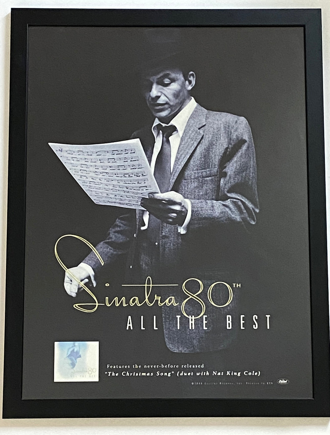 Frank Sinatra - 18” x 24” Framed Promotional Poster