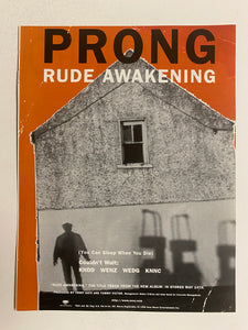 Prong - 8 1/2” x 11” Trade Ad