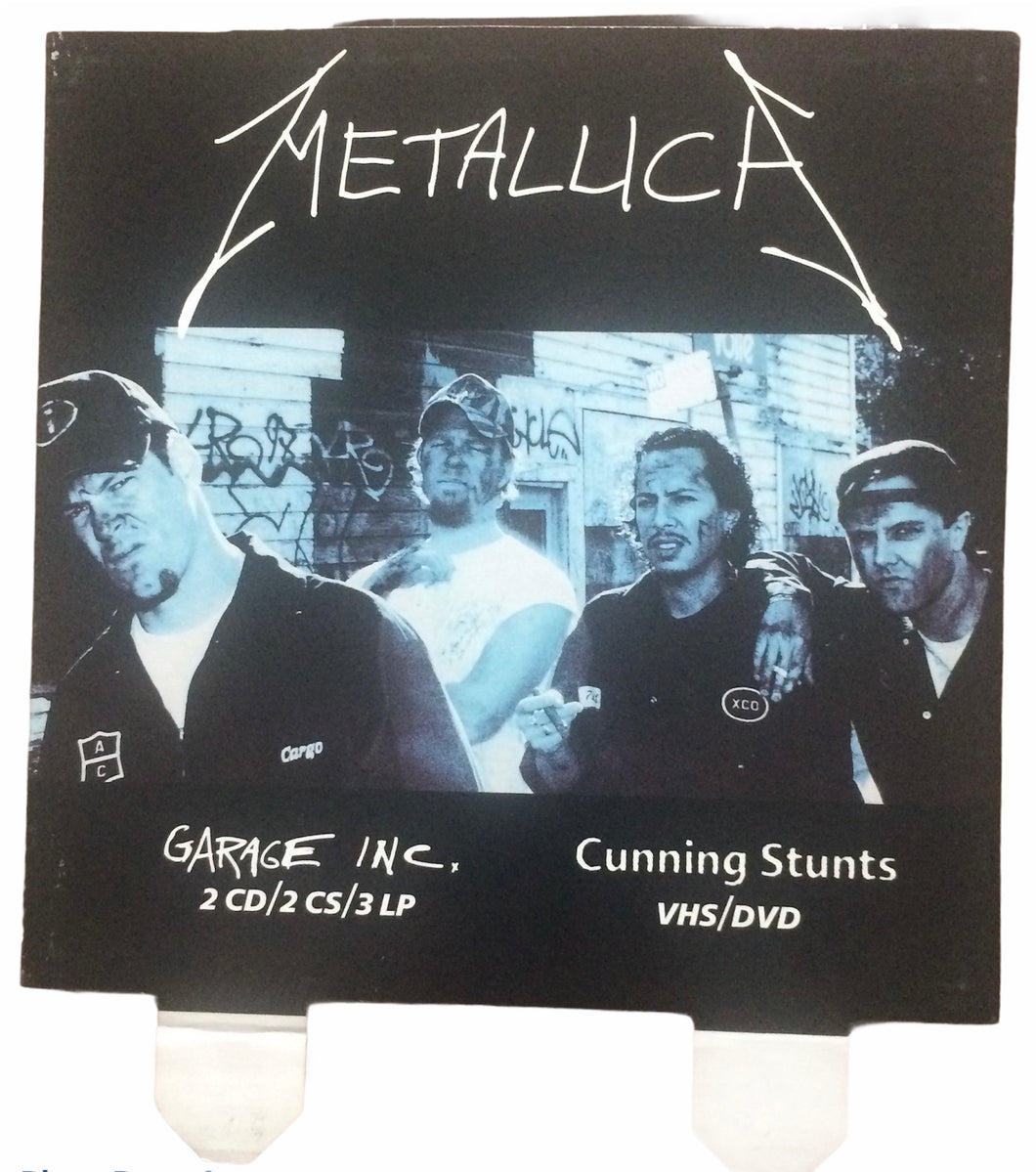 Metallica - Promotional Bin Card Display