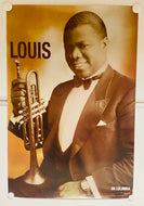Louis Armstrong - 24” x 36” Promotional Poster