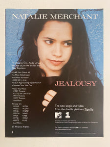 Natalie Merchant - 8 1/2” x 11” Trade Ad #3