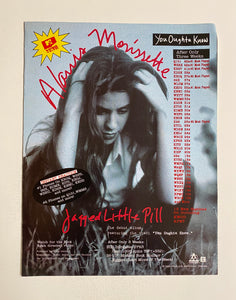 Alanis Morissette - 8 1/2" x 11" Trade Ad #2