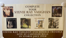 Load image into Gallery viewer, Stevie Ray Vaughan  - 13” x 24” Promotional Poster
