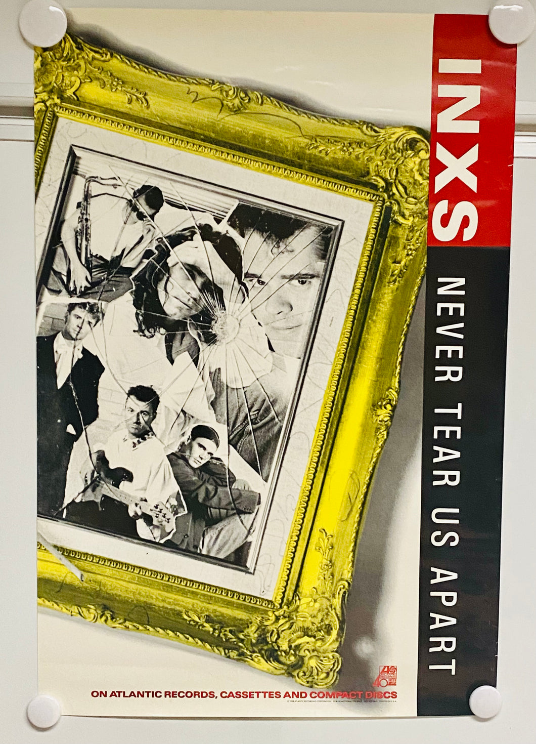 INXS - 16” x 24” Promotional Poster