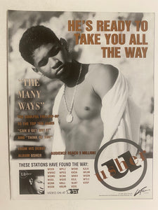 Usher - 8 1/2” x 11” Trade Ad #2