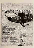 Matthew Sweet - 8 1/2” x 11” Trade Ad #2
