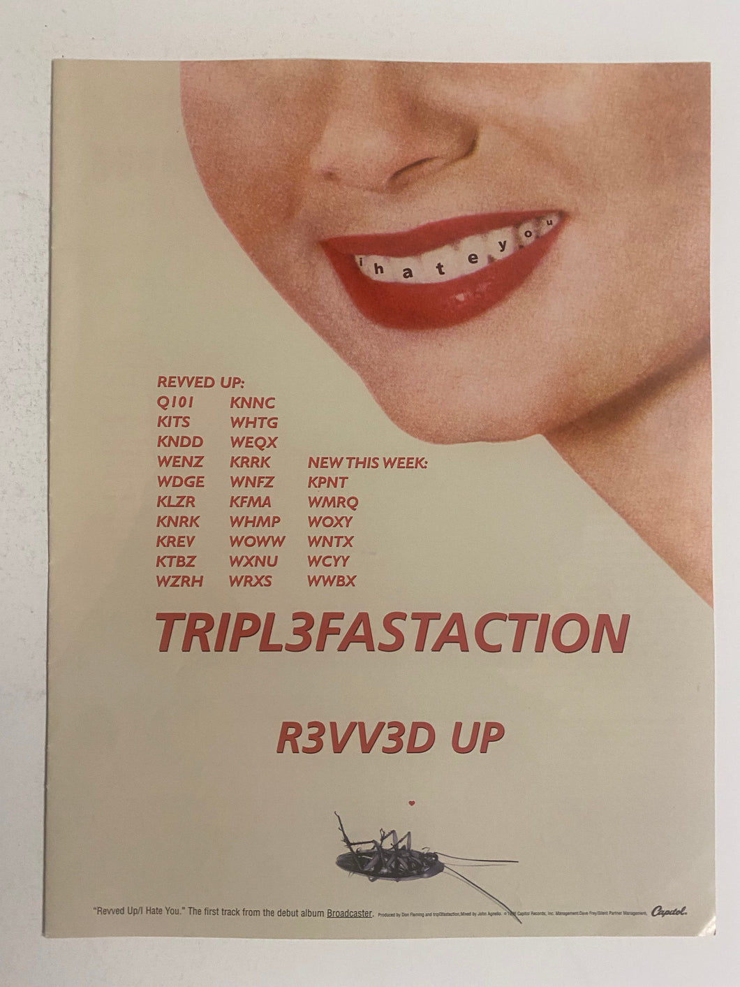 Triple Fast Action - 8 1/2” x 11” Trade Ad #2