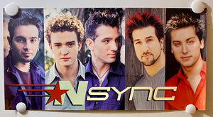 NSYNC - 12” x 24” Promotional Poster