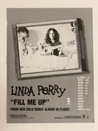 Linda Perry - 8 1/2” x 11” Trade Ad