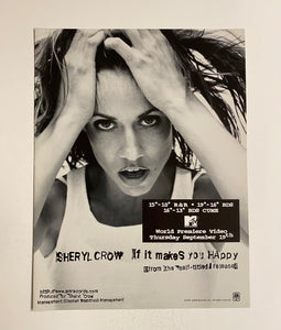 Sheryl Crow - 8 1/2" x 11' Trade Ad #1