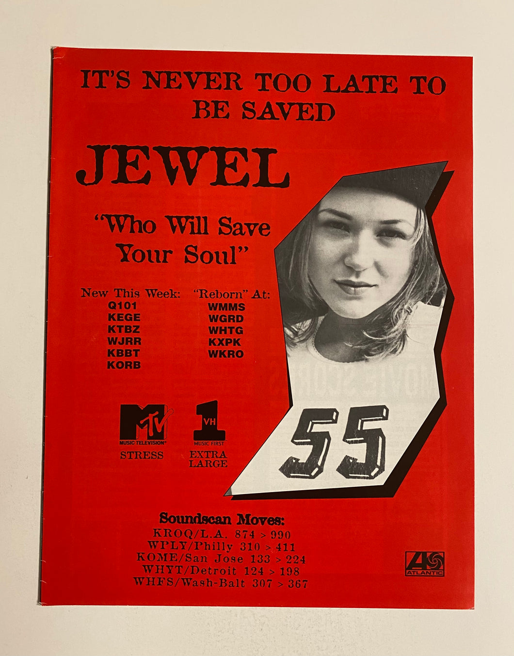 Jewel - 8 1/2” x 11” Trade Ad #6