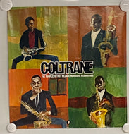 John Coltrane 15” x 15” Double Sided Promotional Poster