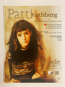 Patti Rothberg - 8 1/2” x 11” Trade Ad #1