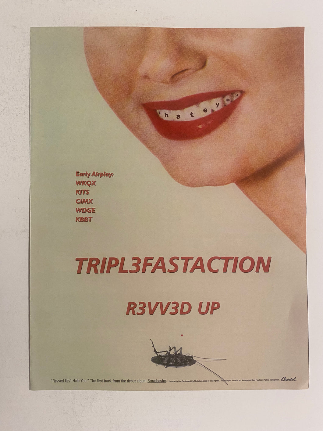 Triple Fast Action - 8 1/2” x 11” Trade Ad #1