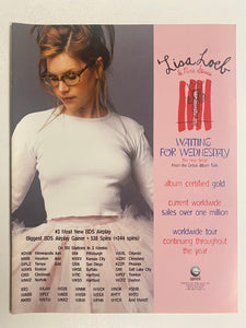 Lisa Loeb - 8 1/2” x 11” Trade Ad #3