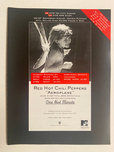 Red Hot Chili Peppers - 8 1/2” x 11” Trade Ad #6