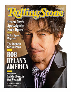 Bob Dylan, Green Day, Black Eyed Peas, Ben Harper - Rolling Stone Magazine