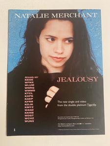 Natalie Merchant - 8 1/2” x 11” Trade Ad #1