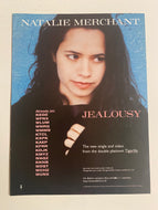 Natalie Merchant - 8 1/2” x 11” Trade Ad #1