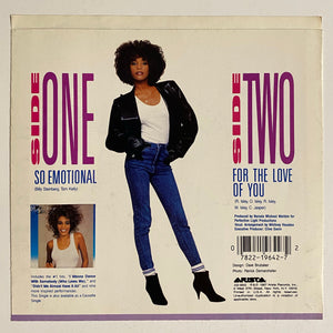 Whitney Houston - 7” Picture Sleeve Only (no record)