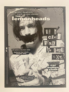 Lemonheads - 8 1/2” x 11” Trade Ad