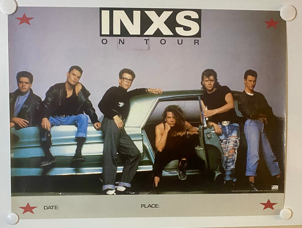 INXS - 18” x 27” Promotional Poster