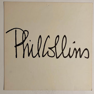 Phil Collins - Double Sided Album Flat #2