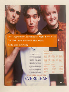 Everclear - 8 1/2” x 11” Trade Ad #8