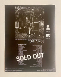 Tori Amos - 8 1/2” x 11” Trade Ad