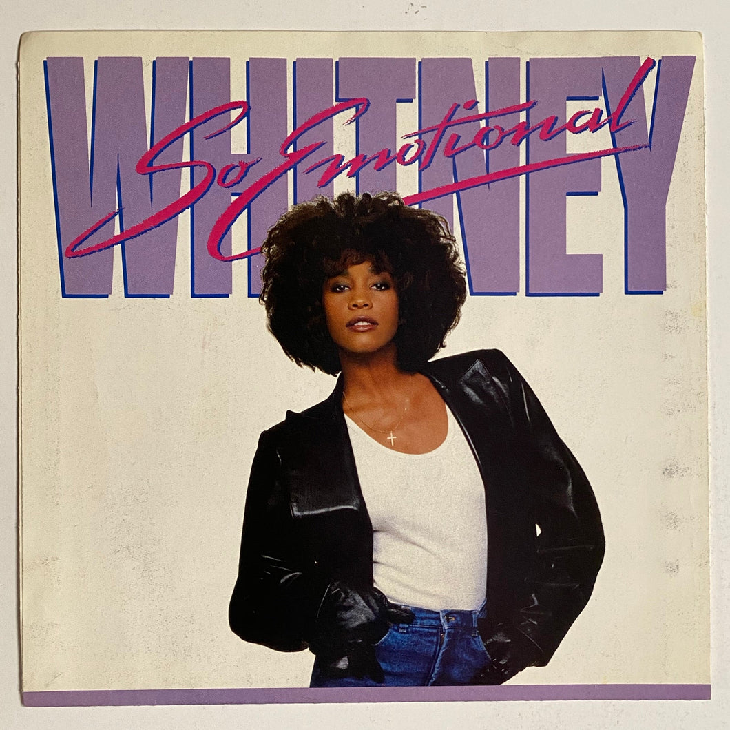 Whitney Houston - 7” Picture Sleeve Only (no record)